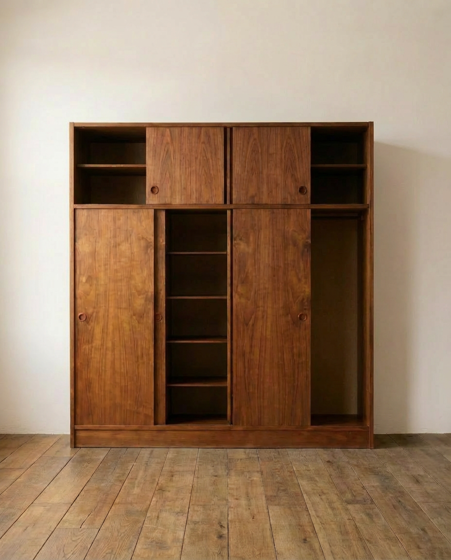 Grande garde-robe scandinave Rosendahl – pièce signée, années 60